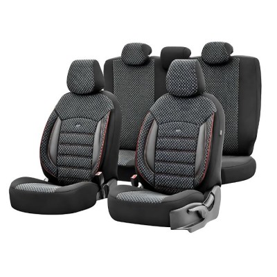 Тапицерия за седалки Otom Sport Plus (черно/червено)