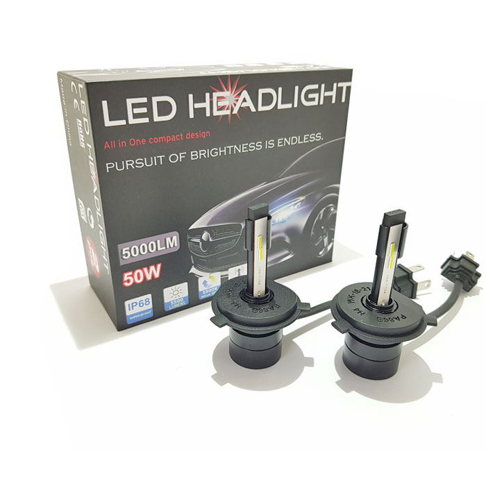 ДИОДНИ КРУШКИ H4 LED HEADLIGHT