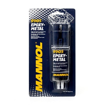 Лепило течен метал MANNOL, 0.030гр